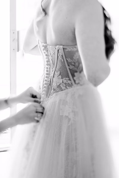 Black-tie wedding reception in The Willard InterContinental Crystal Room with ornate chandeliers in Washington DC